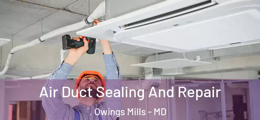  Air Duct Sealing And Repair Owings Mills - MD